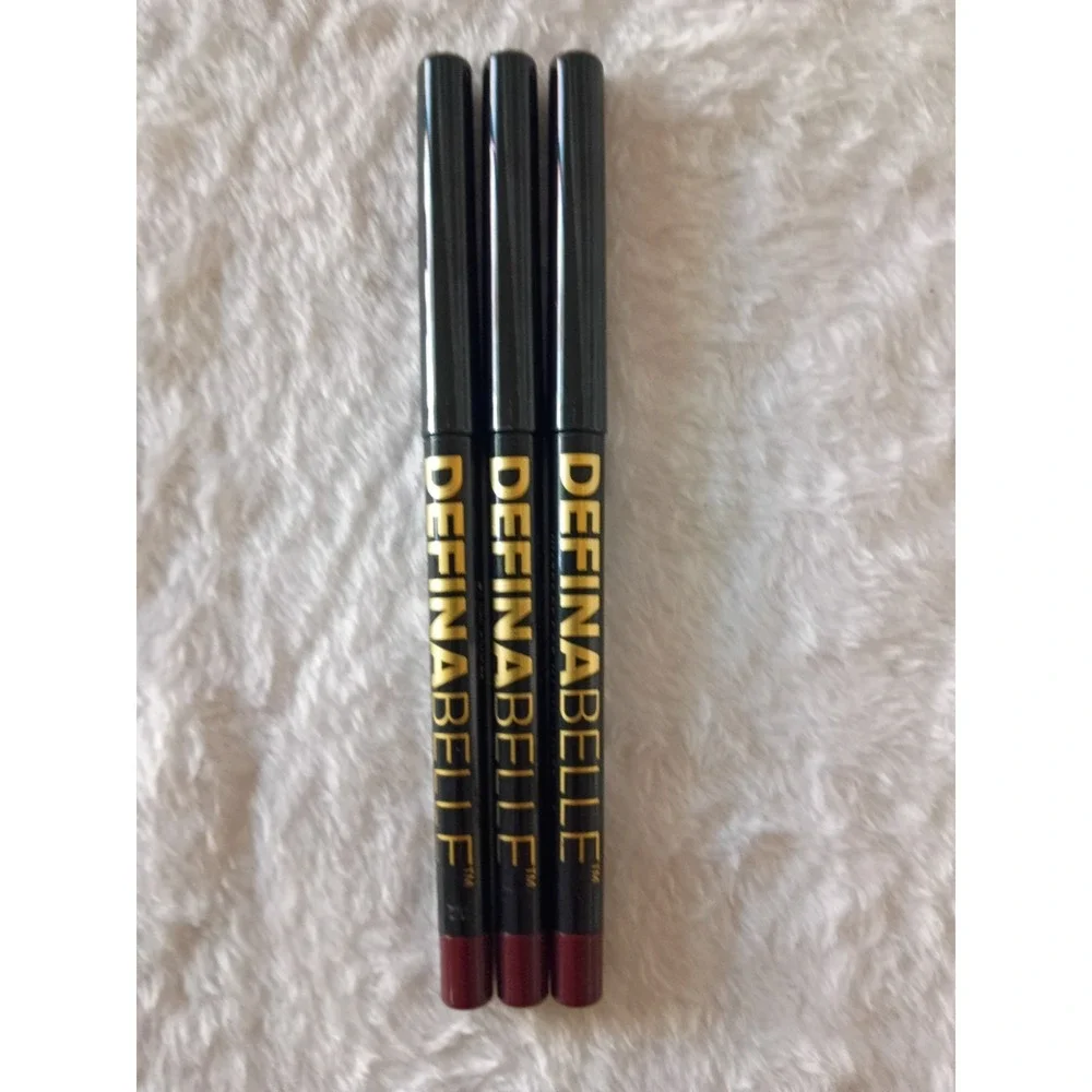 Lot of 12 Waterproof Lip & Kajal Liners Belle Beauty Kisser Fixer Definabelle...